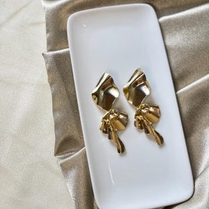 anti tarnish statement earrings